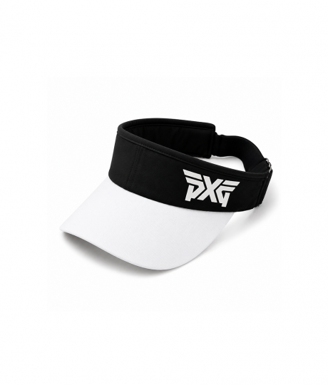 PXG 사이드 빅로고 바이저 (화이트)