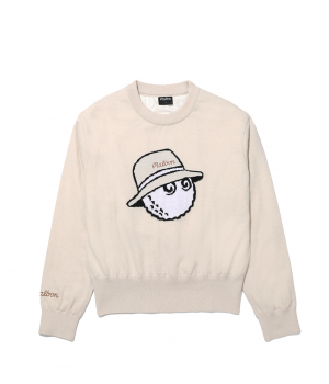 MALBON 버킷 방풍 스웨터 (아이보리)