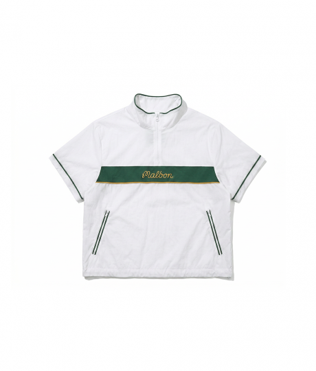 MALBON 메쉬 경량 아노락 (화이트)