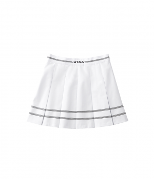 UTAA 스쿠도 팬서 플레어 스커트 (화이트)