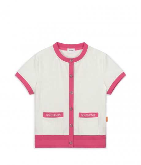 SOUTHCAPE 로고16 비비드 셔츠 (핑크)